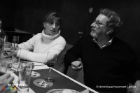 Robert Gédiguian et Ariane Ascaride pour le film Une histoire de fou