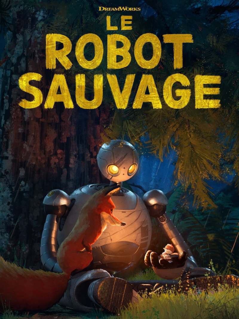 affiche du film Le Robot Sauvage 