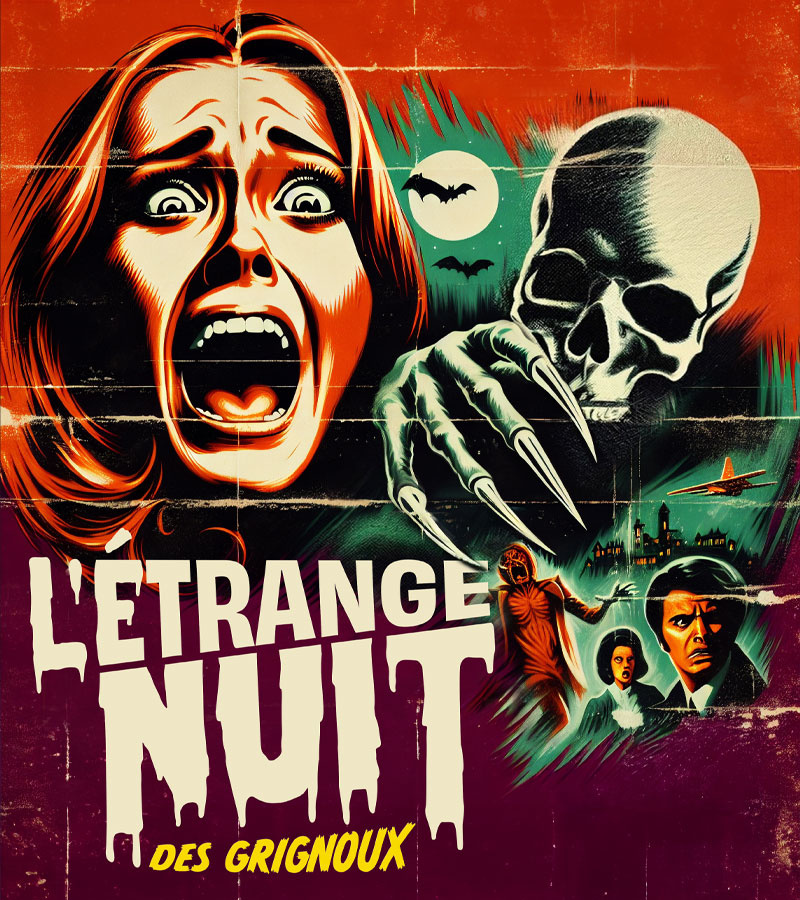 affiche du film L'Étrange Nuit des Grignoux