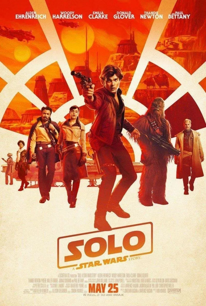 affiche du film Solo : A Star Wars Story