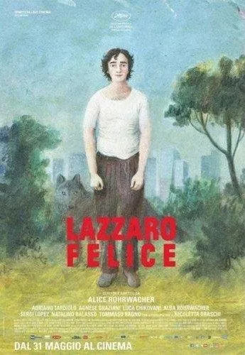 affiche du film Heureux comme Lazzaro